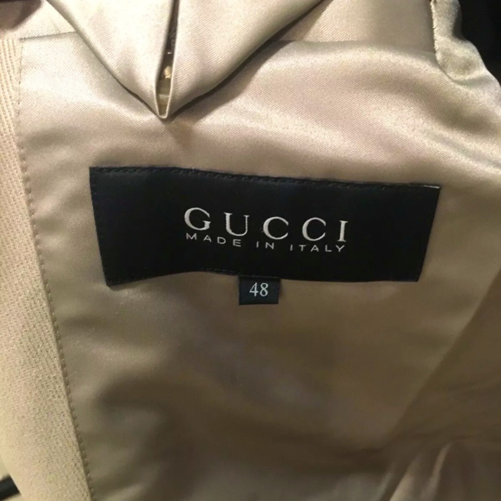 GUCCI COTTON JACKET COAT 48R. New!Authentic 100% .